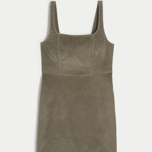HOLLISTER CORDUROY MINI DRESS